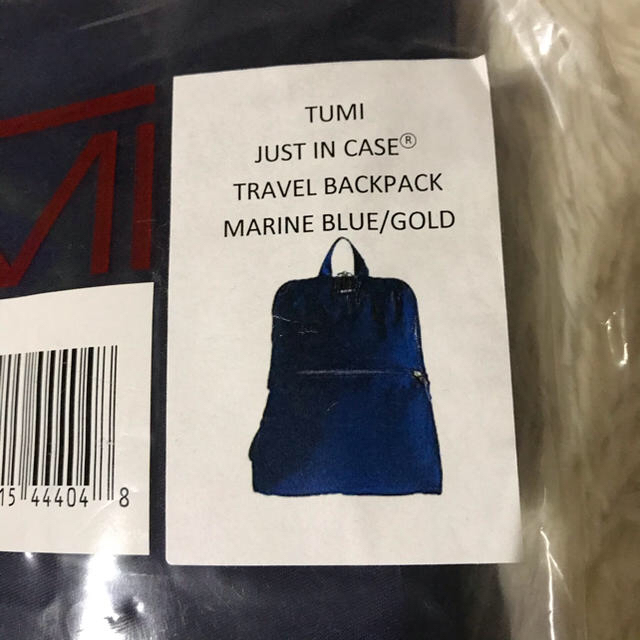 TUMI(トゥミ)のTUMI just in case travel back pack レディースのバッグ(リュック/バックパック)の商品写真