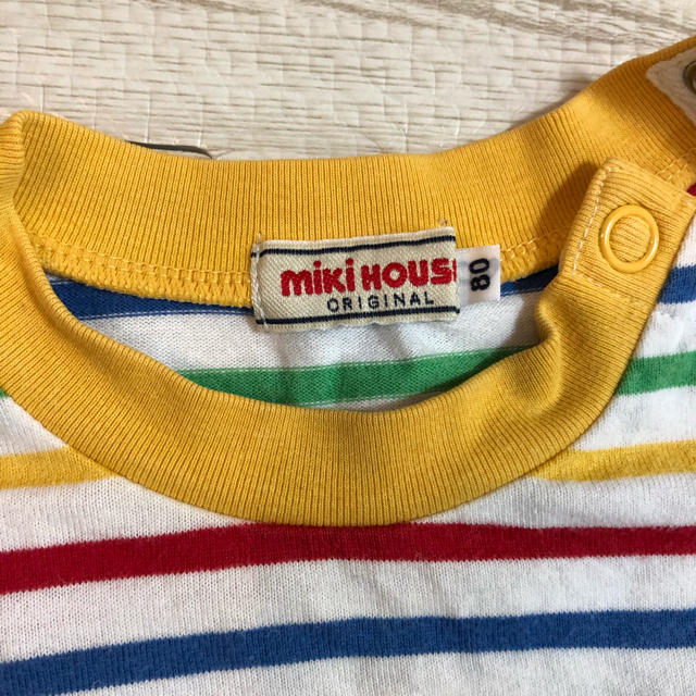 mikihouse(ミキハウス)のjielun118様 ミキハウス 80センチ 長袖 キッズ/ベビー/マタニティのベビー服(~85cm)(シャツ/カットソー)の商品写真