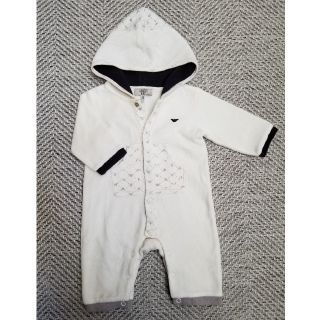 アルマーニ(Armani)のARMANI BABY ベロアロンパース(ロンパース)