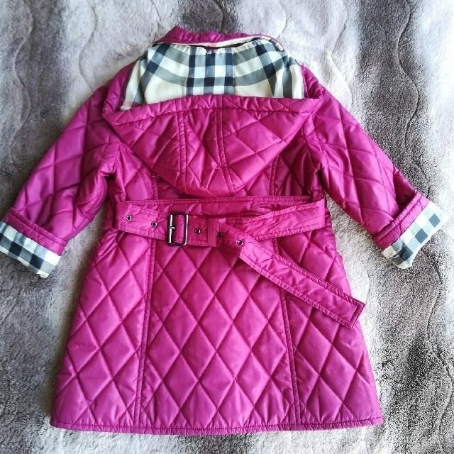 BURBERRY(バーバリー)のBURBERRY バーバリー ダッフルコート　キッズ 子供 コート 100Ａ キッズ/ベビー/マタニティのキッズ服女の子用(90cm~)(コート)の商品写真