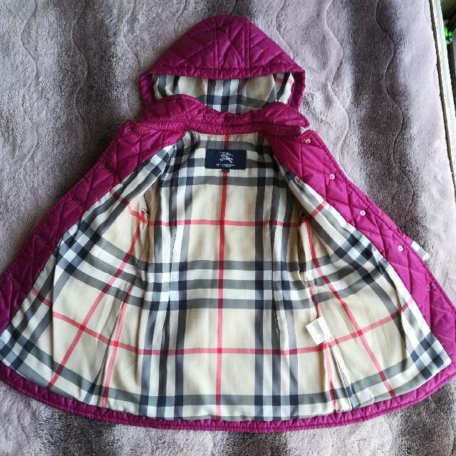 BURBERRY(バーバリー)のBURBERRY バーバリー ダッフルコート　キッズ 子供 コート 100Ａ キッズ/ベビー/マタニティのキッズ服女の子用(90cm~)(コート)の商品写真