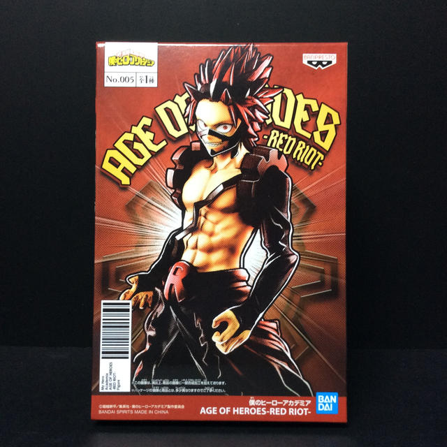 BANPRESTO(バンプレスト)の僕のヒーローアカデミア AGE OF HEROES-RED RIOT-切島鋭児郎 エンタメ/ホビーのフィギュア(アニメ/ゲーム)の商品写真