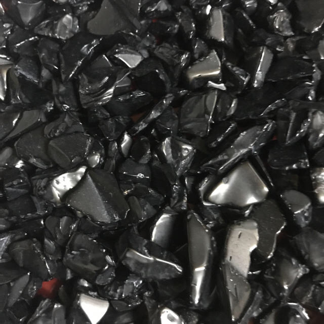 ★限定再入荷★希少チベット産♢破邪の石【200g天然黒水晶モリオンさざれ】❤️