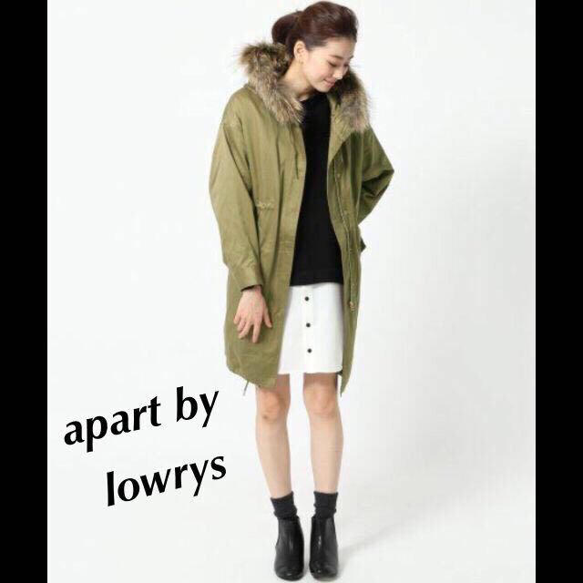 apart by lowrys(アパートバイローリーズ)の《sale》¥18144美品モッズコート レディースのジャケット/アウター(モッズコート)の商品写真