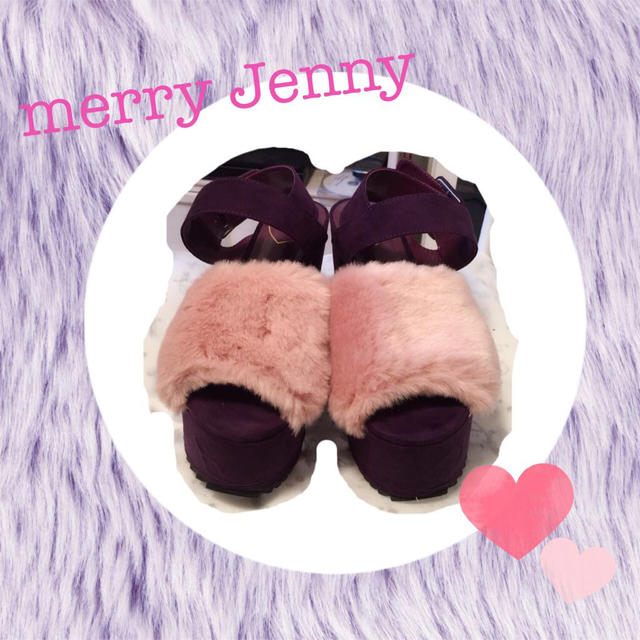 merry jenny(メリージェニー)のmerry♡Furサンダル レディースの靴/シューズ(サンダル)の商品写真