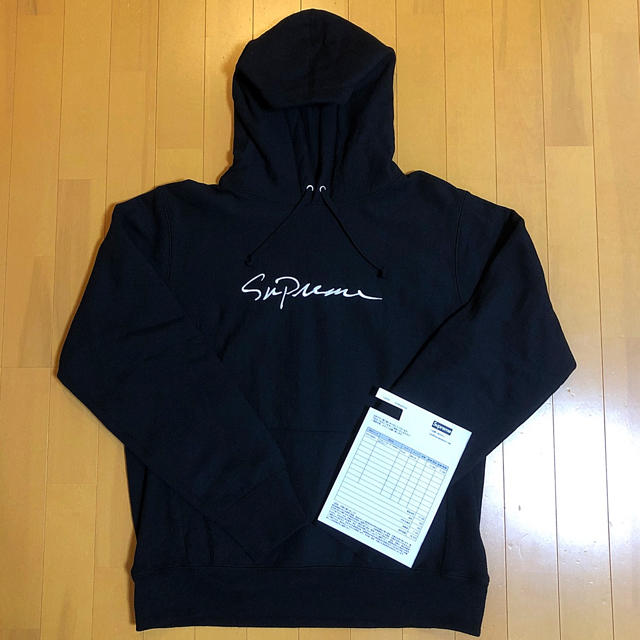 メンズSupreme Classic Script Hooded Sweatshirt