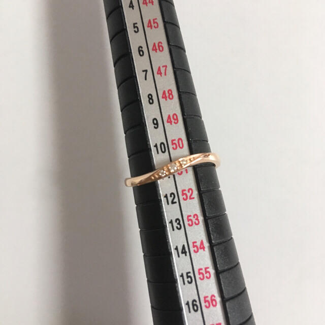 4℃(ヨンドシー)の新品 未使用 canal4°C k10 ダイヤ リング 11号 ✨ レディースのアクセサリー(リング(指輪))の商品写真