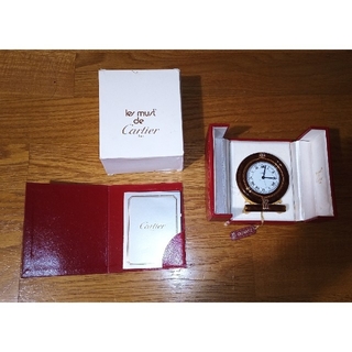 カルティエ(Cartier)のカルティエ 置き時計(置時計)