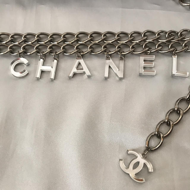 CHANEL⚪️美品⚪️C・H・A・N・E・L⚪️ココ⚪️チェーンベルト