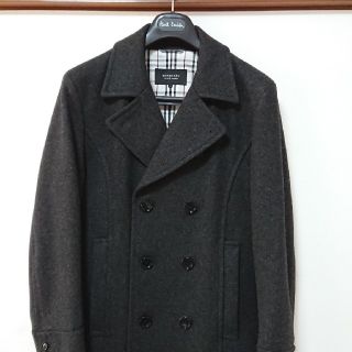 バーバリーブラックレーベル(BURBERRY BLACK LABEL)の美品ピーコート(ピーコート)