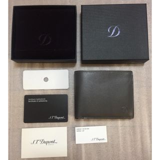 エステーデュポン(S.T. Dupont)のS.T.Dupont エス　テー　デュポン　財布　レザーウォレット　二つ折り(折り財布)