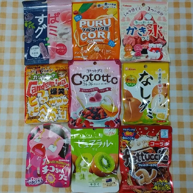 グミ菓子詰め合わせ③ 食品/飲料/酒の食品(菓子/デザート)の商品写真