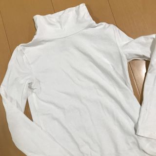 エイチアンドエム(H&M)のH&M 110 オーガニックコットン　タートルネック(Tシャツ/カットソー)