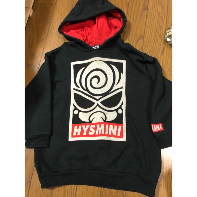 HYSTERIC MINI(ヒステリックミニ)のヒスミニ BIGパーカー 110cm キッズ/ベビー/マタニティのキッズ服女の子用(90cm~)(ジャケット/上着)の商品写真