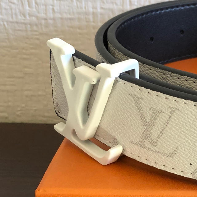 衝撃特価 LOUIS VUITTON ルイヴィトン イニシャルモノグラムロゴ ベルト virgil abloh ベルト