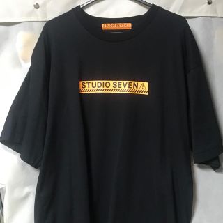 STUDIO SEVEN Caution Tee (Black)(Tシャツ/カットソー(半袖/袖なし))