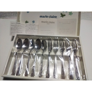 マリクレール(Marie Claire)のマリ・クレール  スプーン&フォーク10ピース(カトラリー/箸)
