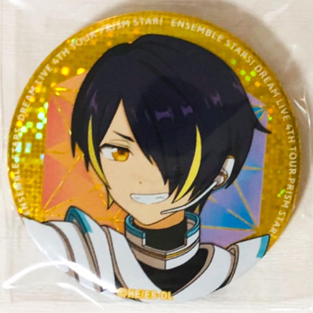 新品☆あんスタ☆スタライ☆4th☆流星隊【仙石忍】缶バッジの 新品☆あんスタ☆スタライ☆4th☆流星隊【仙石忍】缶バッジの