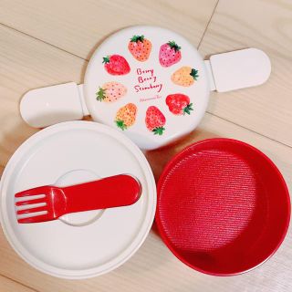 アフタヌーンティー(AfternoonTea)のアフタヌーンティー イチゴ ランチボックス(弁当用品)