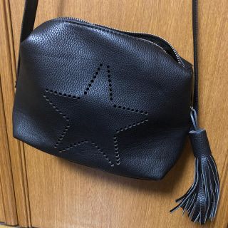 ザラ(ZARA)のStradivarius星柄スタータッセルポシェット新品ZARA(ショルダーバッグ)