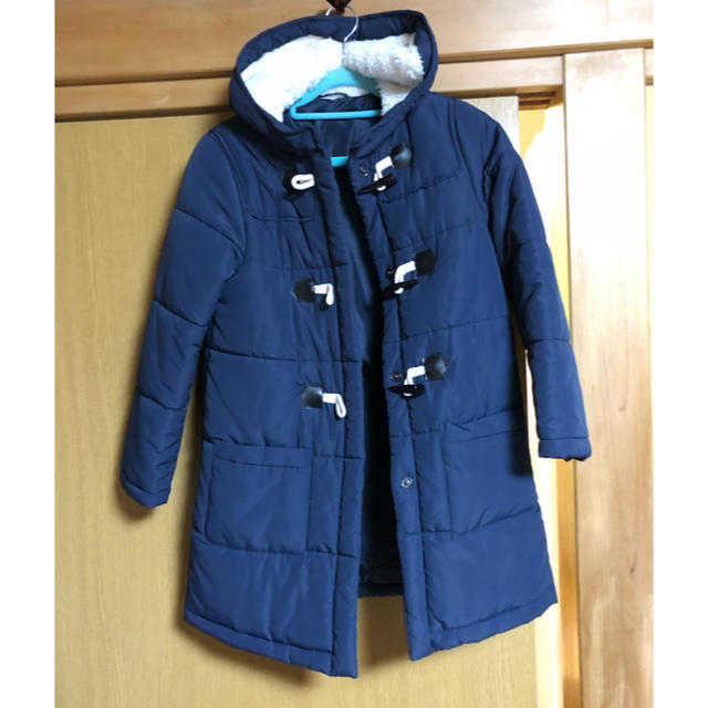 GU(ジーユー)のGU KIDSダッフルコート 140 キッズ/ベビー/マタニティのキッズ服女の子用(90cm~)(コート)の商品写真