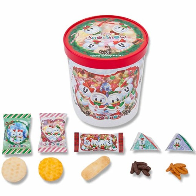 Disney ディズニー 19 クリスマス スノースノー おせんべい紙箱 菓子詰め合わせの通販 By Pink S Shop ディズニー ならラクマ