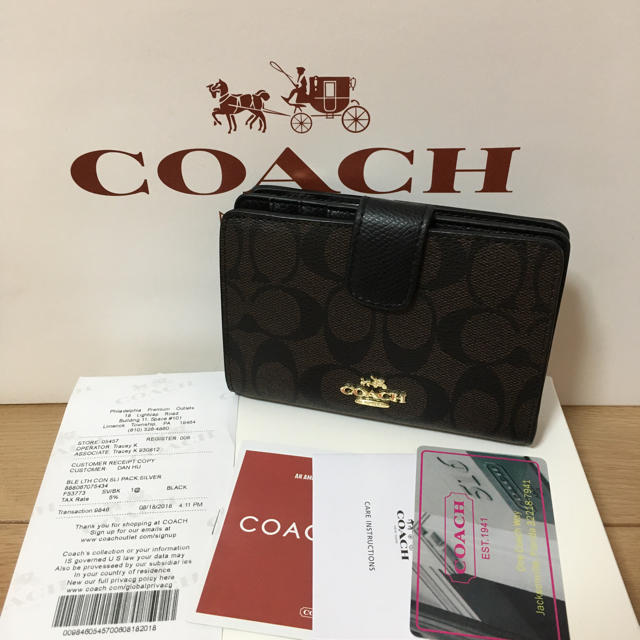 COACH折財布