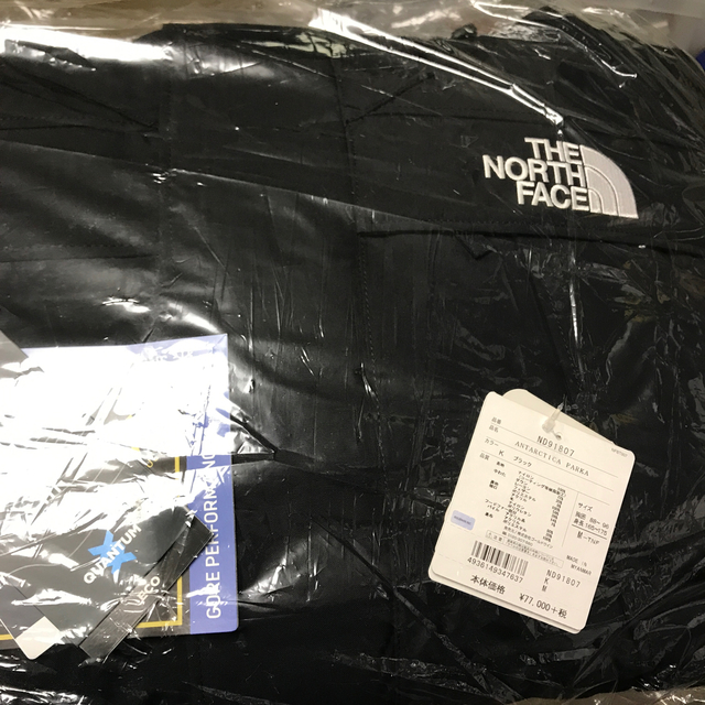 THE NORTH FACE(ザノースフェイス)の新品　アンタークティカパーカ  ANTARCTICA PARKA ブラック M メンズのジャケット/アウター(ダウンジャケット)の商品写真