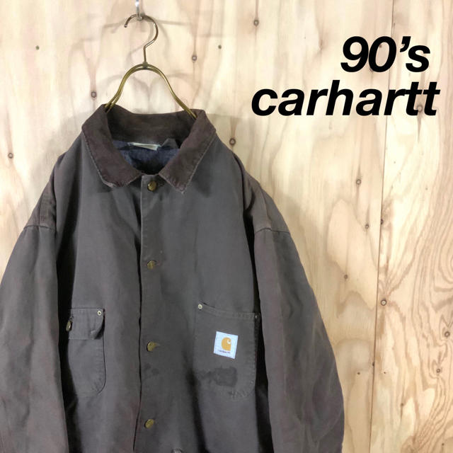 90’s carhartt ビッグサイズ アクティブジャケット ブラウン