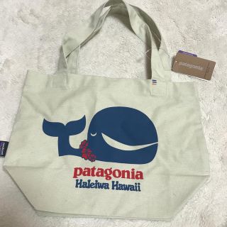 パタゴニア(patagonia)のパタゴニア ハワイ ハレイワ限定 クジラ 鯨 ミニトートバッグ (トートバッグ)