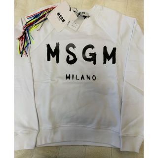 エムエスジイエム(MSGM)の今週価格‼️定番 MSGM ロゴプリントスウェット(トレーナー/スウェット)