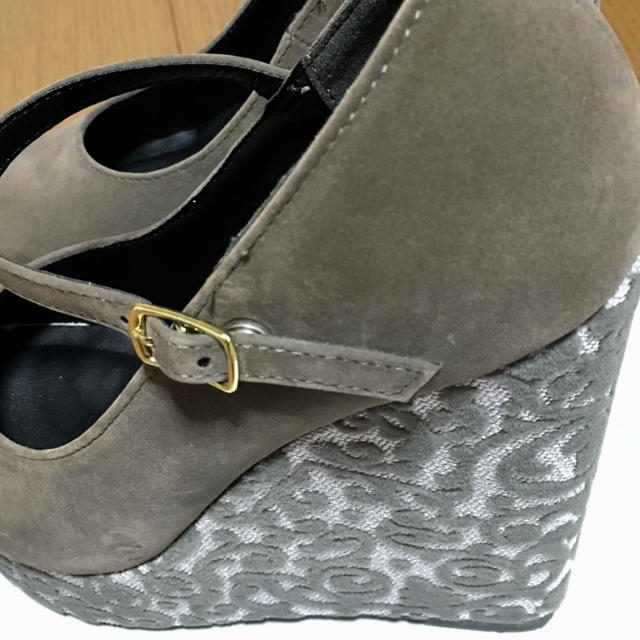 ウェッジソールパンプス【値下げしました】 レディースの靴/シューズ(ハイヒール/パンプス)の商品写真