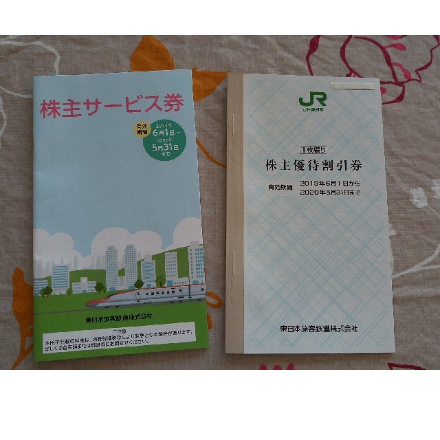 JR(ジェイアール)のJR 東日本 株主優待券、株主サービス券 チケットの優待券/割引券(その他)の商品写真