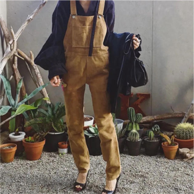 BEAUTY&YOUTH UNITED ARROWS - roku 6 スエードサロペットの通販 by