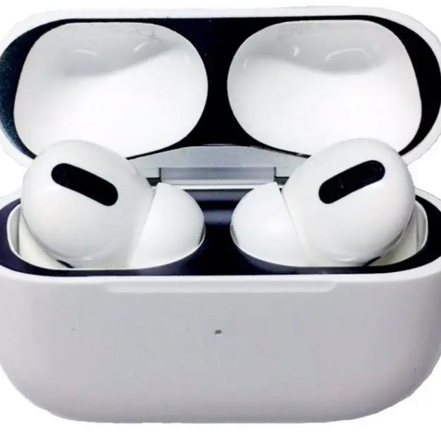 Apple(アップル)の【最安！】AirPods pro ブラック スマホ/家電/カメラのオーディオ機器(ヘッドフォン/イヤフォン)の商品写真