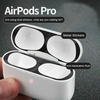 アップル(Apple)の【最安！】AirPods pro ブラック(ヘッドフォン/イヤフォン)