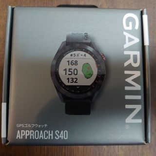 GARMIN - GARMIN APPROACH S40 black 新品未使用の通販｜ラクマ