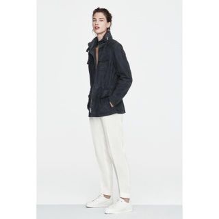 ロロピアーナ(LORO PIANA)の18ss ロロピアーナ レディース テクノレザー トラベラー ジャケット 40 (その他)