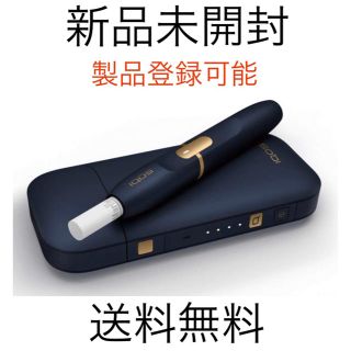 アイコス(IQOS)の新品未開封★iQOS 2.4 plus ネイビー スターターキット★製品登録可能(タバコグッズ)