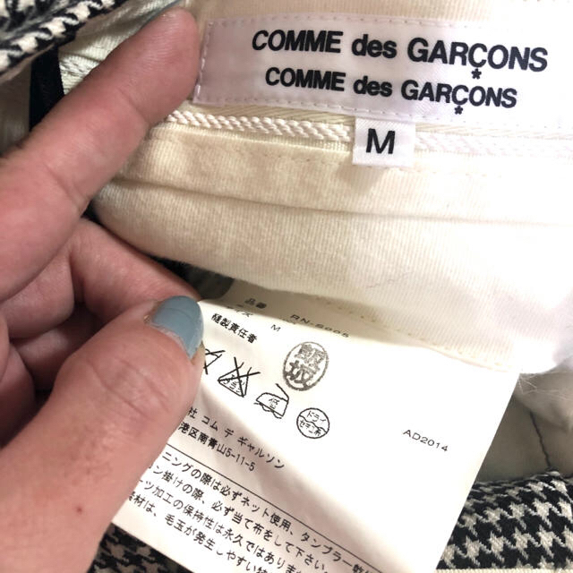 COMME des GARCONS - 未使用 超美品 コムコム 14FW キュロットの COMME des GARCONS - 未使用 超美品 コムコム 14FW キュロットの
