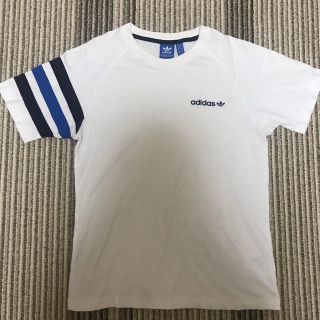 アディダス(adidas)の★pompom様専用★【adidas 】Tシャツ サイドブルーライン(Tシャツ/カットソー(半袖/袖なし))