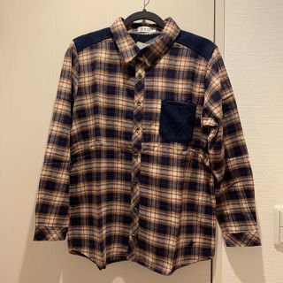 ビバリーヒルズポロクラブ(BEVERLY HILLS POLO CLUB（BHPC）)の新品！ポロ シャツ レディース チェック柄 LLサイズ(シャツ/ブラウス(長袖/七分))