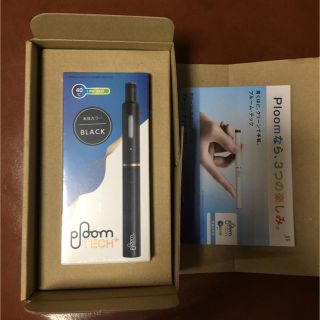 プルームテック(PloomTECH)のきくとら様専用 新品！Ploom TECH ＋プルーム・テック ブラック(タバコグッズ)