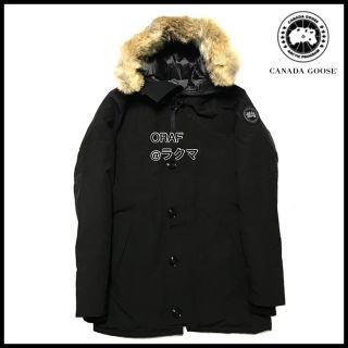 カナダグース(CANADA GOOSE)のカナダグース シャトー メンズ ダウン BLACK LABEL Mサイズ 黒(ダウンジャケット)