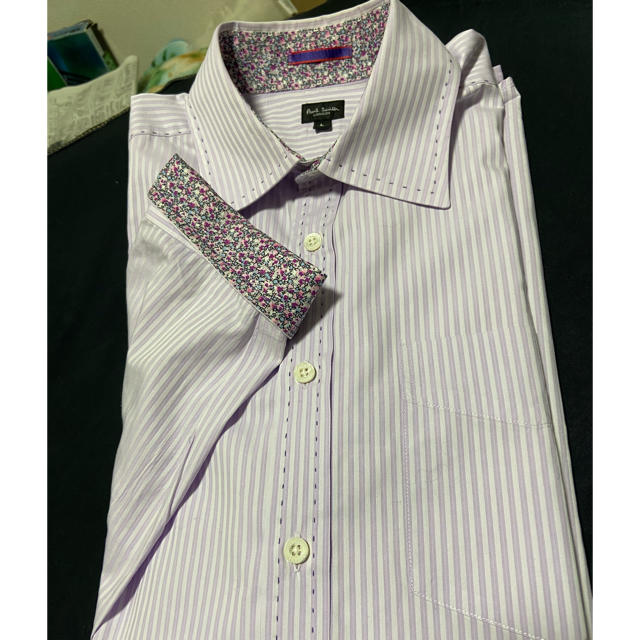 Paul Smith - ポールスミス ストライプシャツ ステッチ加工 Paul Smith - ポールスミス ストライプシャツ ステッチ加工