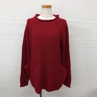 ルージュヴィフラクレ(Rouge vif la cle)の【新品】Rouge vif la cre ビッグポケット畦ニット(ニット/セーター)