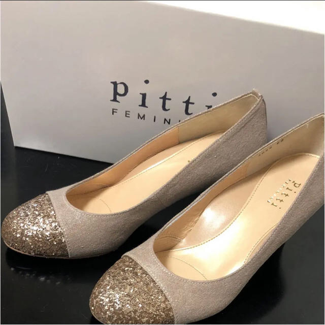 Pitti(ピッティ)の「最終値下げ」pittiグリッターパンプス レディースの靴/シューズ(ハイヒール/パンプス)の商品写真