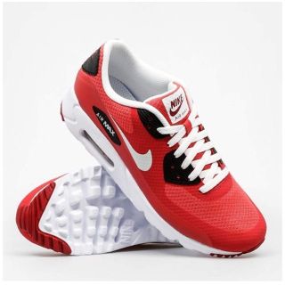 ナイキ(NIKE)のナイキ エアマックス 90 ウルトラ エッセンシャル ACTION RED(スニーカー)