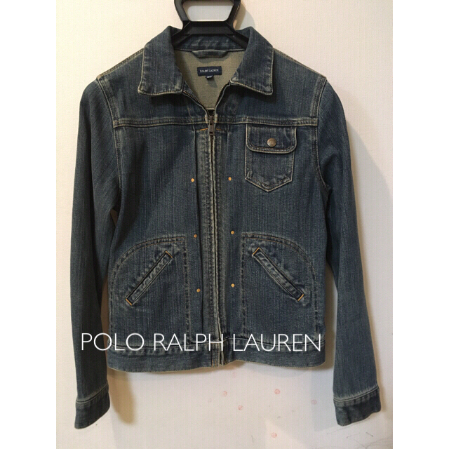 POLO RALPH LAUREN(ポロラルフローレン)のポロラルフローレン　デニムジャケット　Gジャン　160 レディースのジャケット/アウター(Gジャン/デニムジャケット)の商品写真