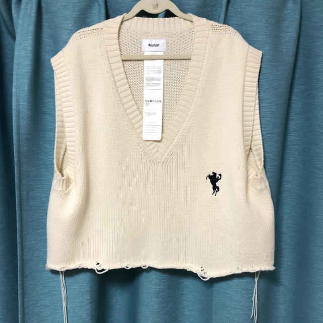 doublet ニットベスト oversized broken 売れ筋商品 riverside.edu.ph